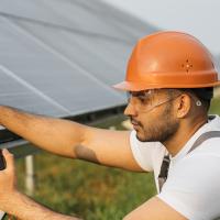 D�capage de panneaux photovolta�ques par cryog�nie