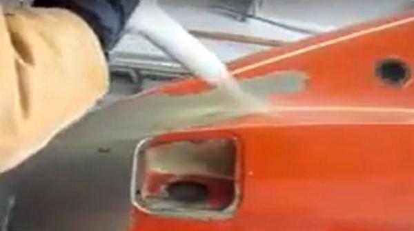 D&eacute;capage de Carrosserie par Nettoyage Cryog&eacute;nique